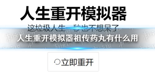 人工重开模拟器攻略游戏[人类重开模拟器怎么活到500多岁]