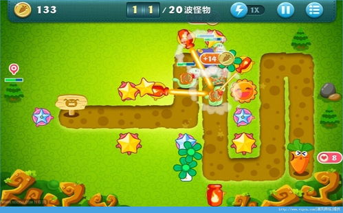 保卫萝卜3内购破解版,保卫萝卜内购破解版无限金币