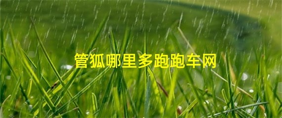 雨女哪里多跑跑车,雨女在哪里刷最多
