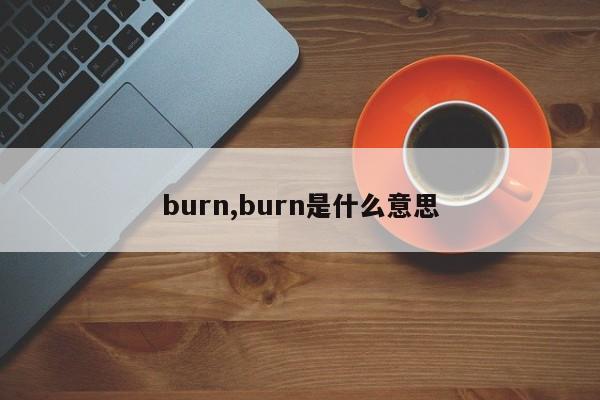 burn,burn是什么意思